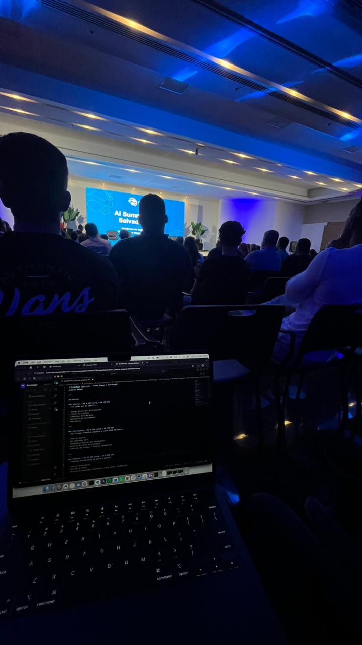 João Pedro no AI Summit Salvador